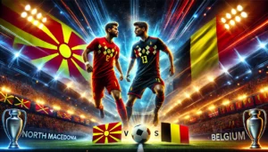 Statistik North Macedonia vs Belgium