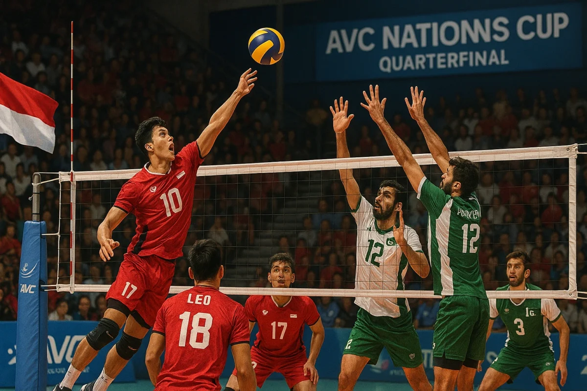 jadwal timnas voli putra vs pakistan