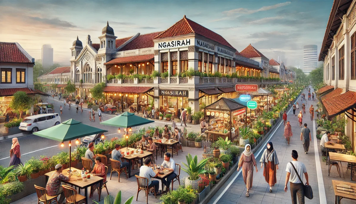 Gedung Ngasirah Kudus Disulap Jadi Pusat Hiburan Modern yang Bikin Warga Penasaran