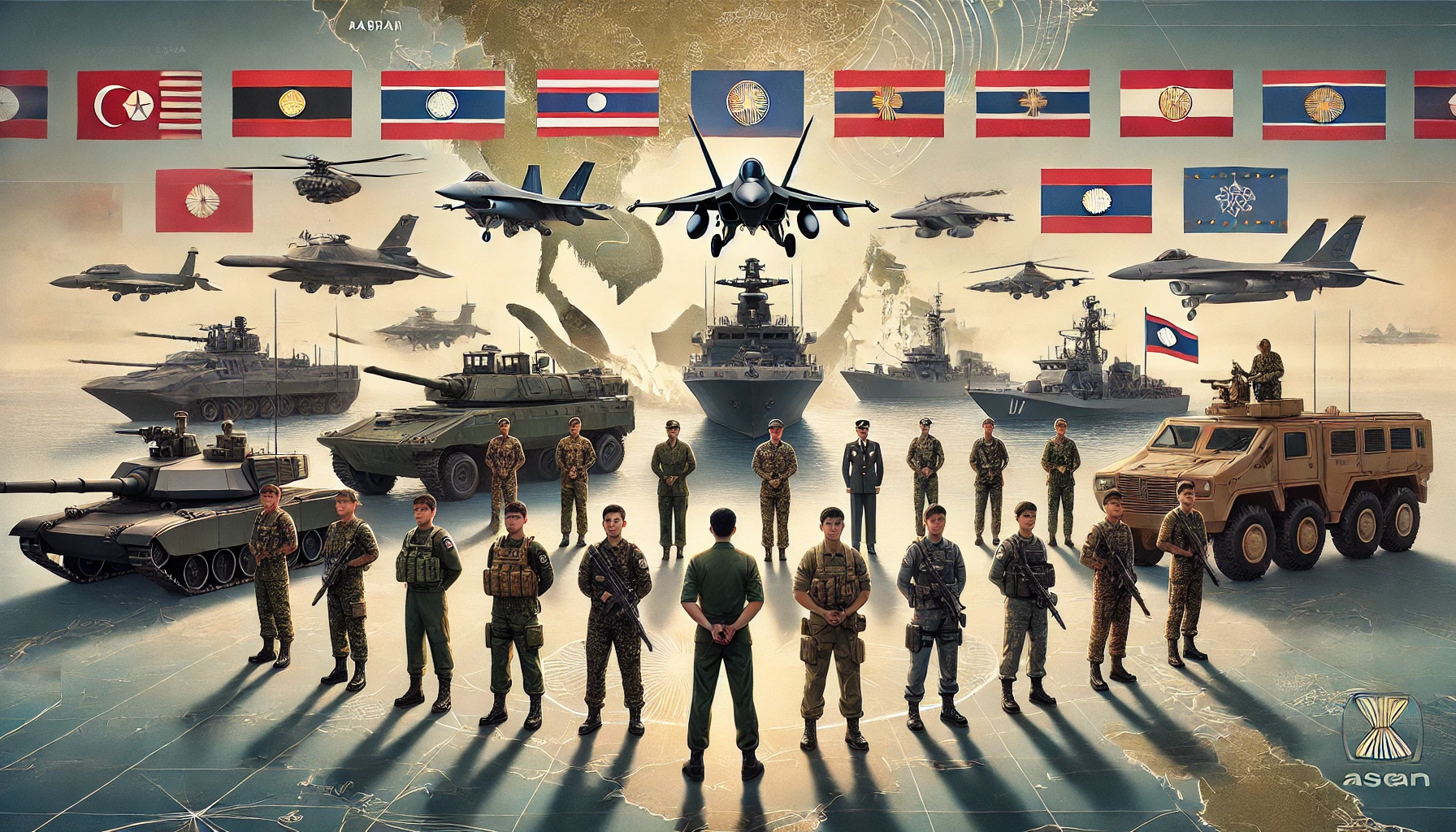 Kekuatan militer negara ASEAN