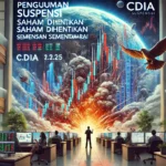 Suspensi Saham CDIA Jadi Perhatian BEI Saat Harga Meroket dan Saham COIN Disetop Mendadak