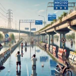 Underpass MM2100 Banjir Lagi Viral Airnya Bening Mirip Kolam Renang di Tengah Kota