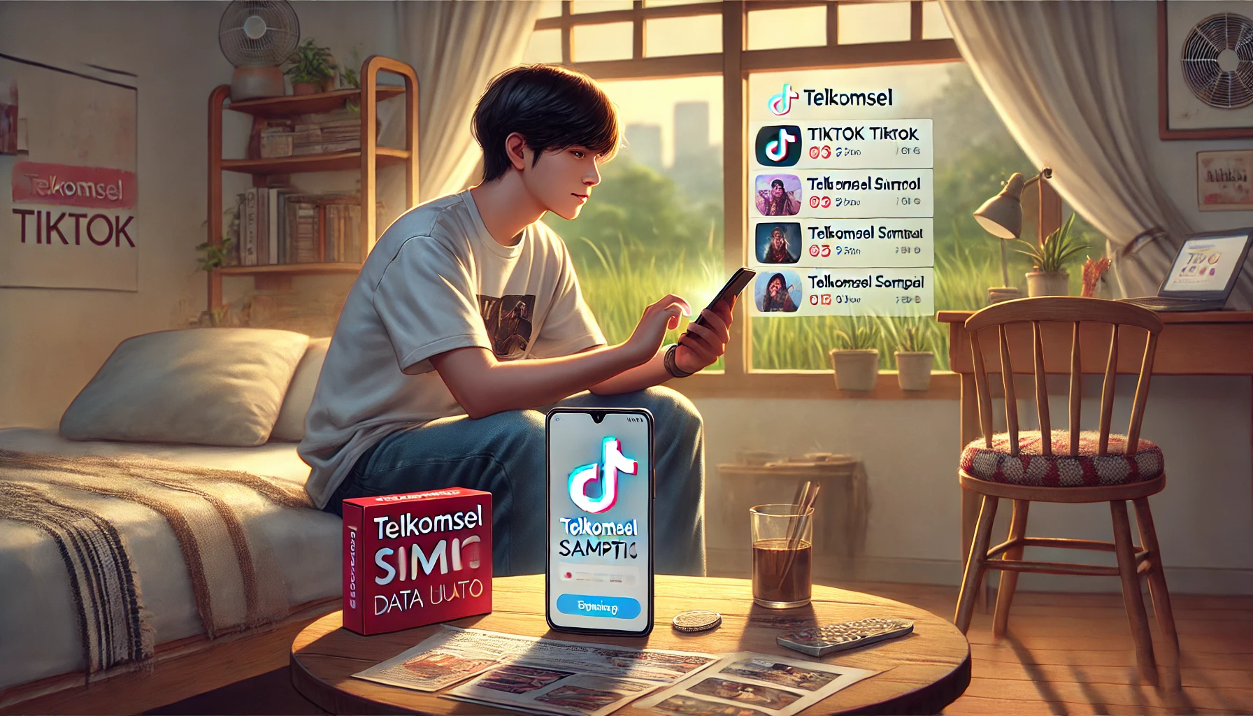 paket Simpati TikTok