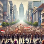 Demo Mako Brimob Massa Bertahan Hingga Pagi dan Situasi Semakin Memanas