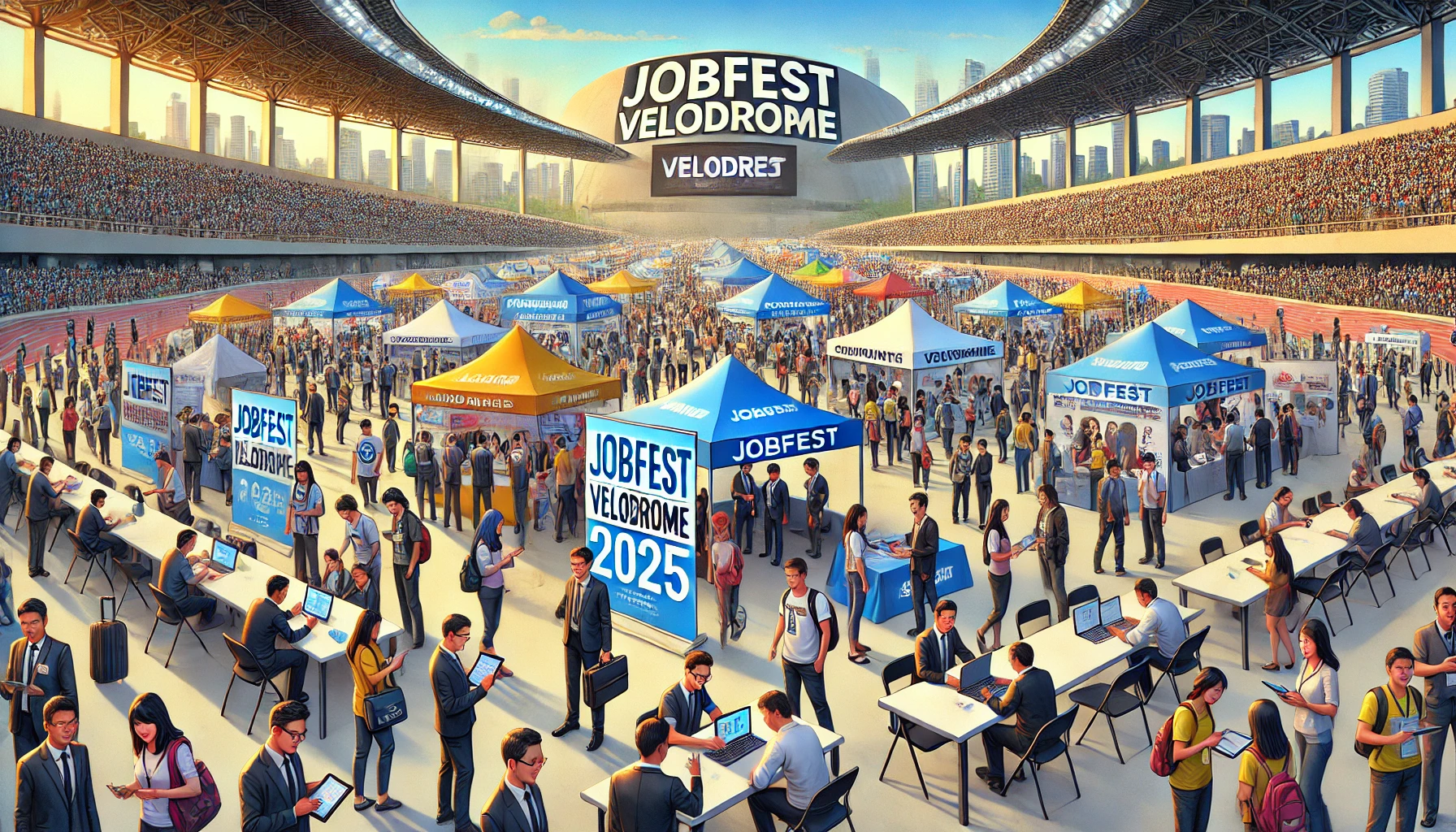 Jobfest velodrome