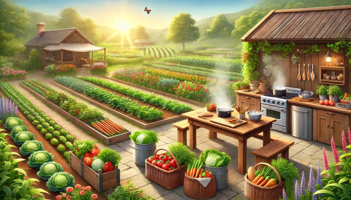 Resep masakan di Grow Garden