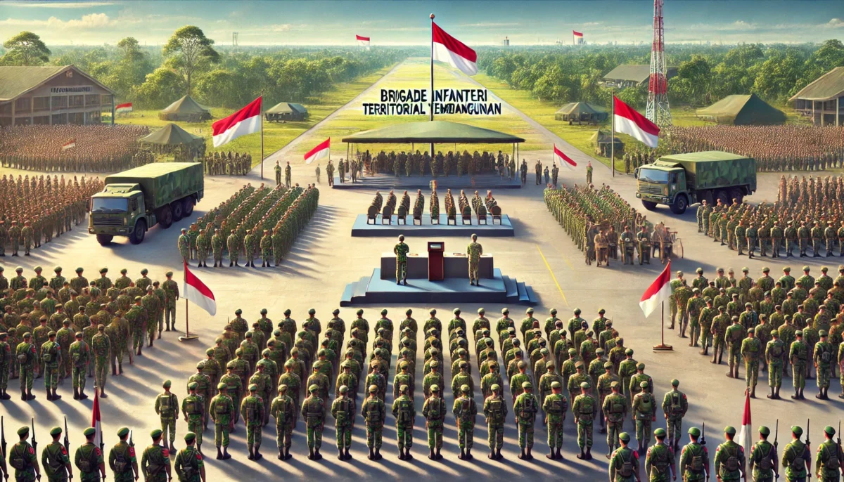 brigade infanteri teritorial pembangunan