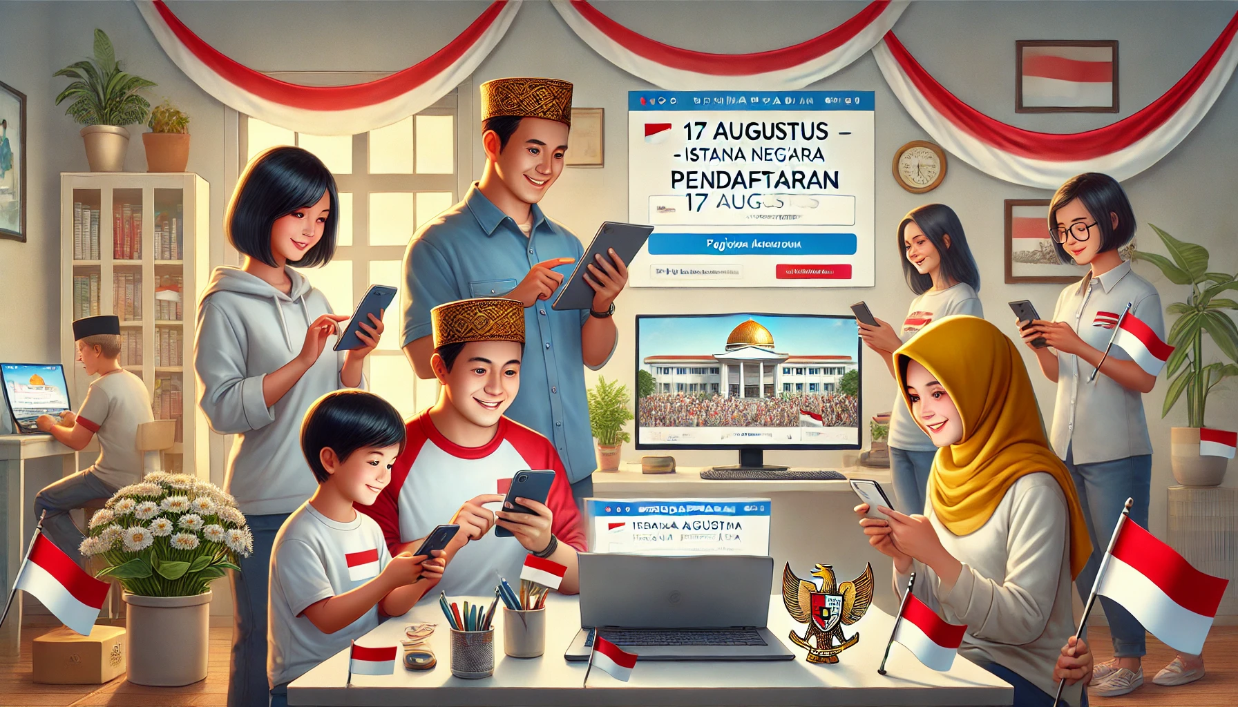 daftar upacara Istana Negara