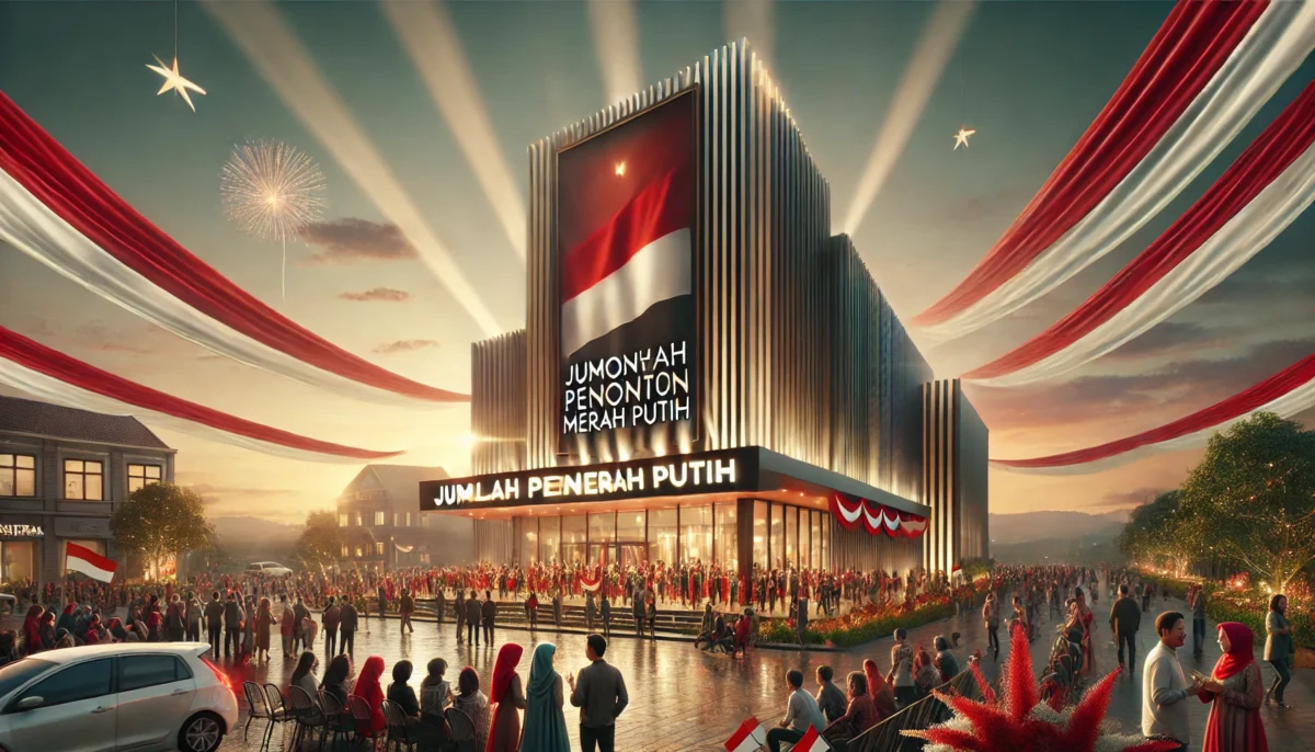 jumlah penonton film merah putih