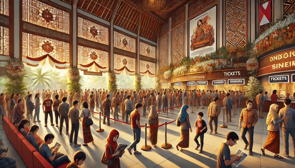 jumlah penonton film tinggal meninggal