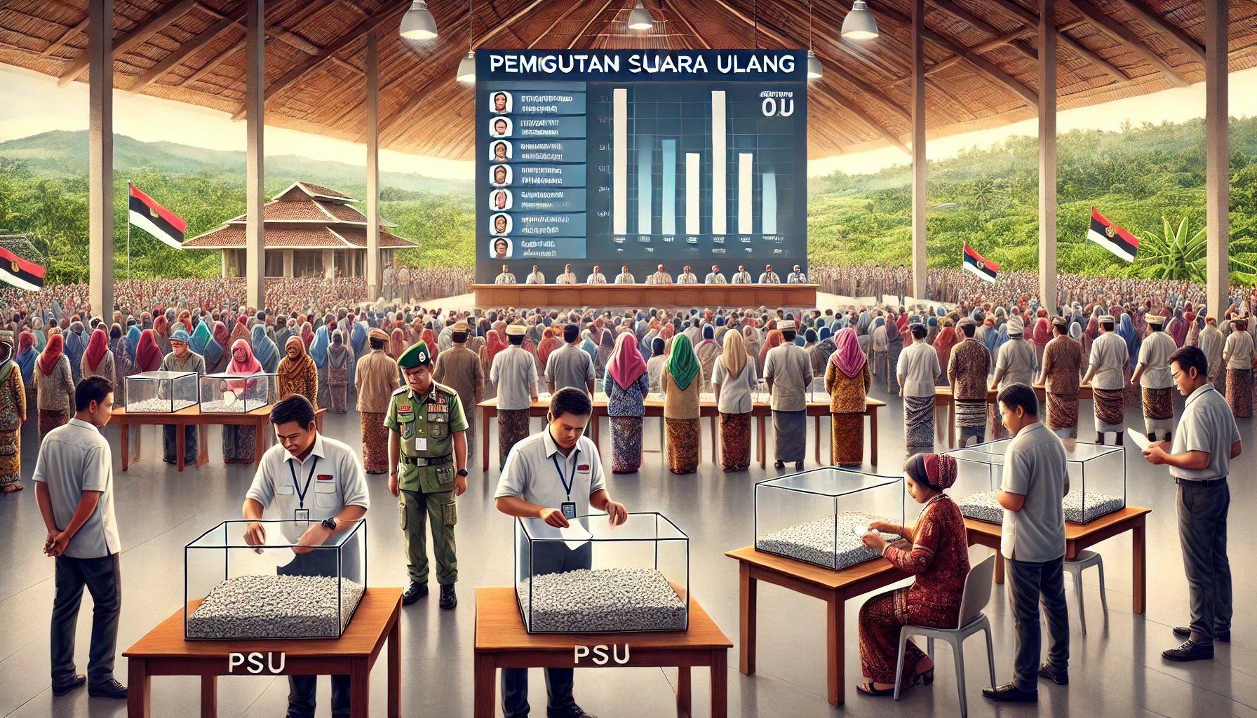 perolehan suara psu papua perolehan suara psu papua