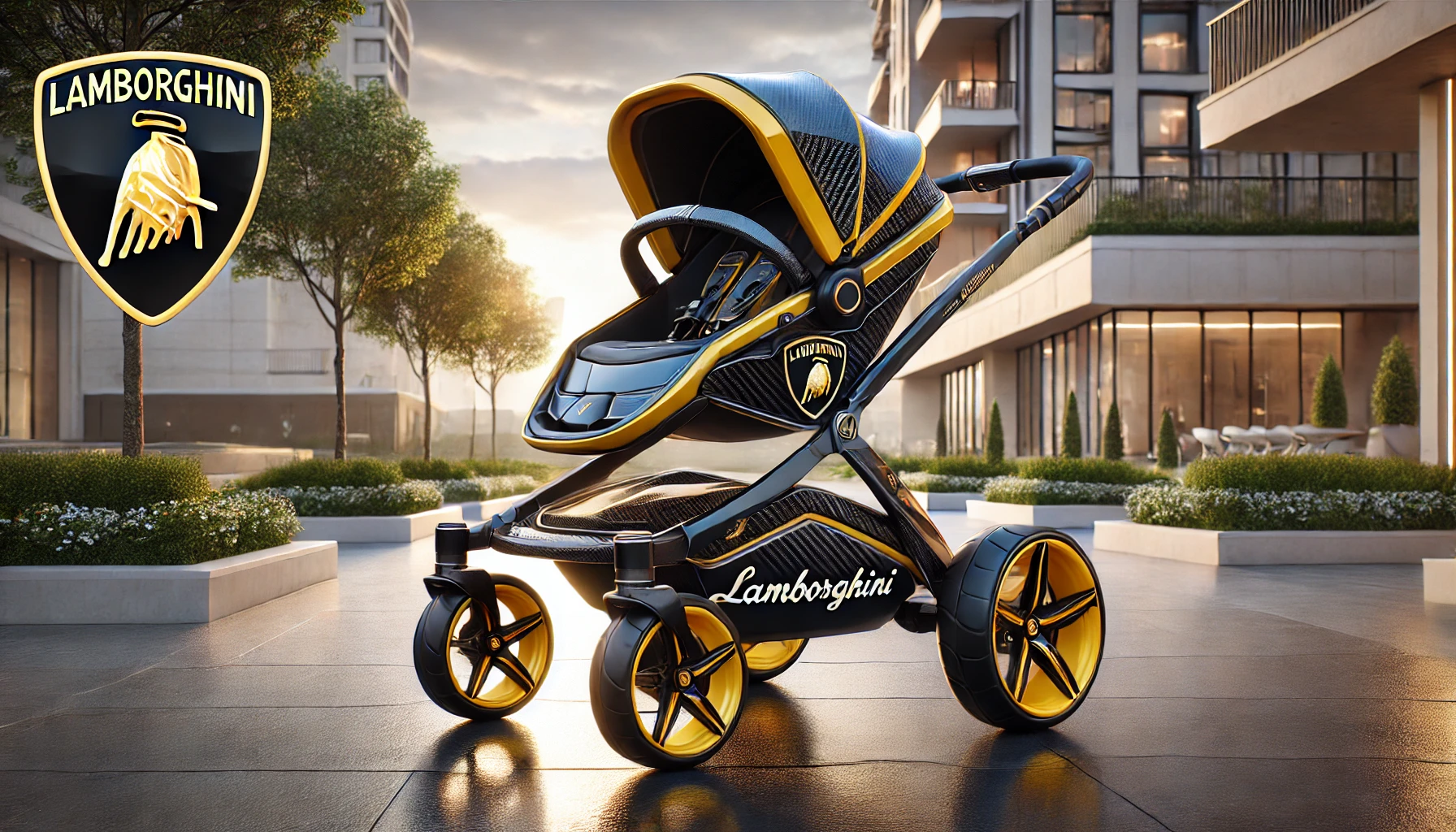 stroller bayi lamborghini