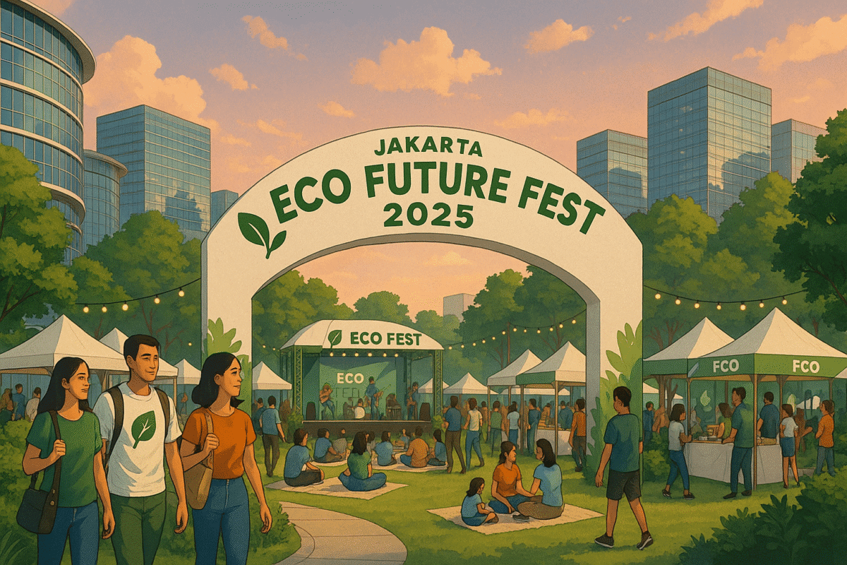 Jakarta Eco Future Fest Jadi Festival Inspiratif Lingkungan Hidup di Cibis Park