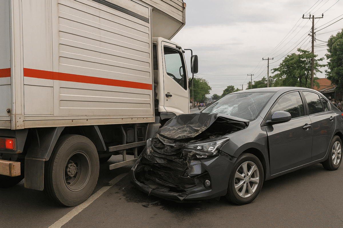 Kecelakaan Purwosari Hari Ini Truk Wingbox Tabrak Kendaraan Hingga Sebabkan Korban Jiwa