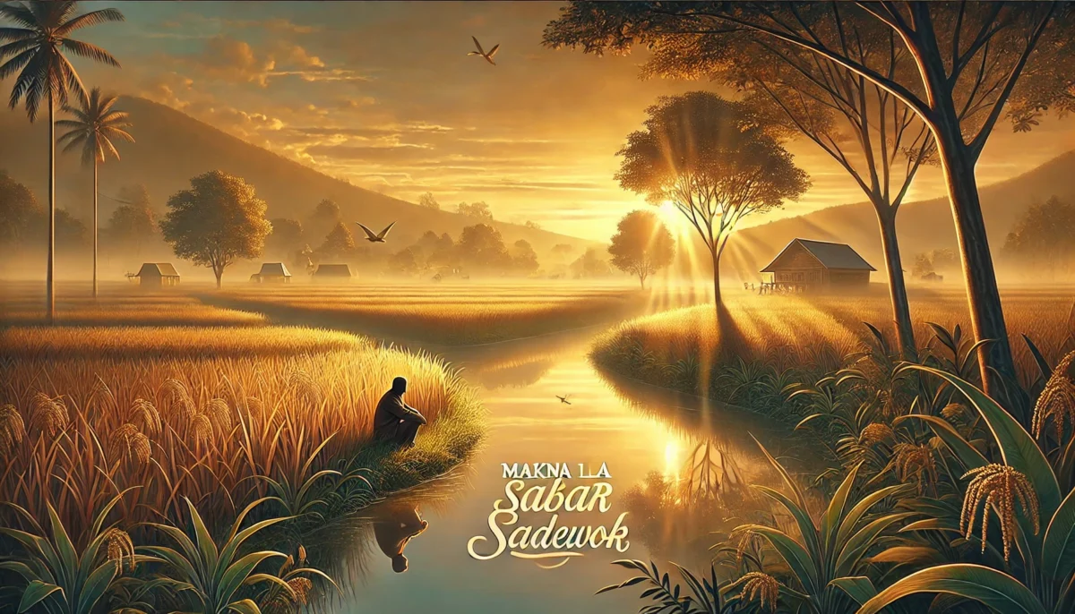 Makna Lagu Sabar Sadewok