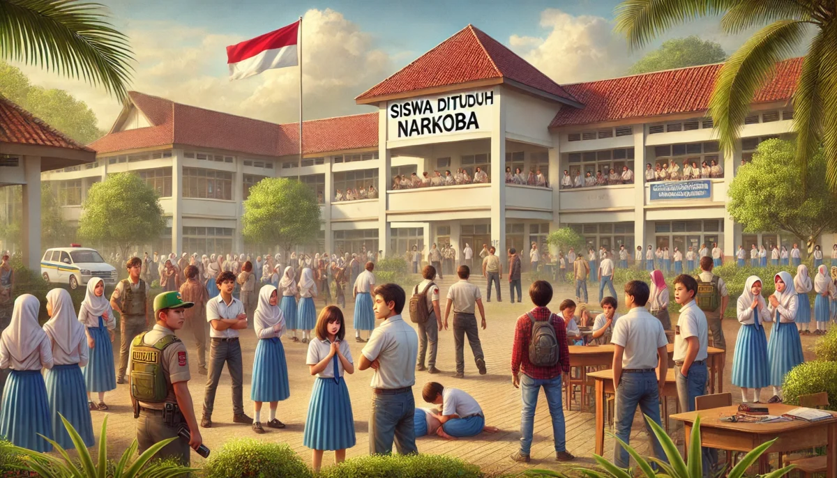Siswa Dituduh Narkoba