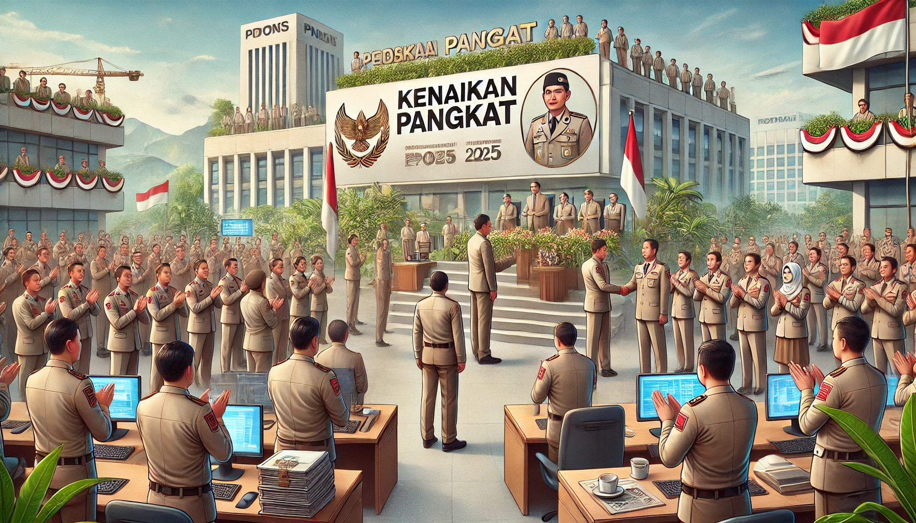 Syarat kenaikan pangkat PNS 2025