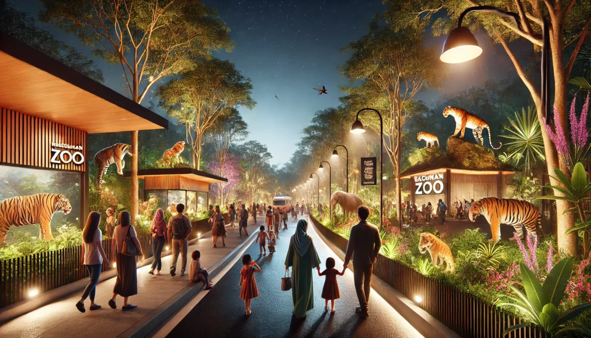 Wisata Malam Ragunan 2025 Jadi Primadona Baru Jakarta dengan Suasana Unik dan Tiket Terjangkau