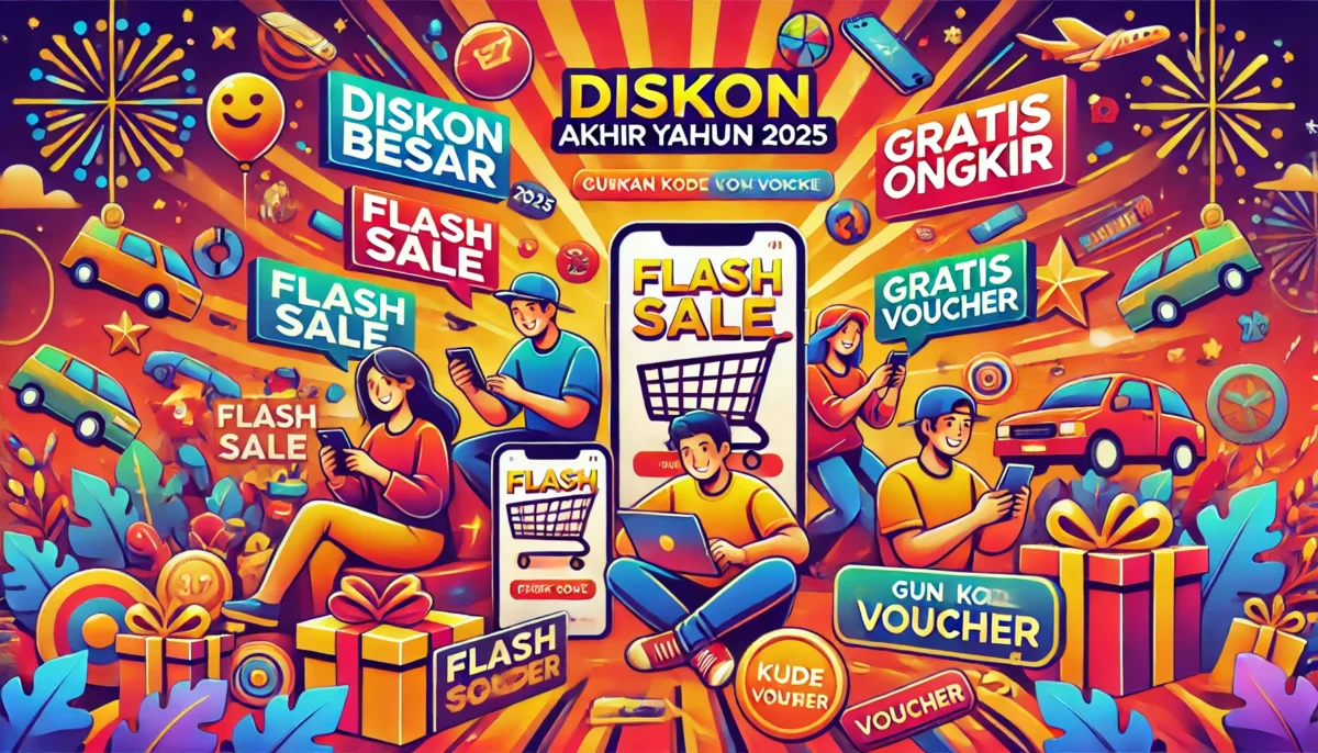 Promo Belanja Online Akhir Tahun 2025 Hadir dengan Diskon Besar, Kode Rahasia, dan Tips Aman Belanja Online agar Tidak Tertipu