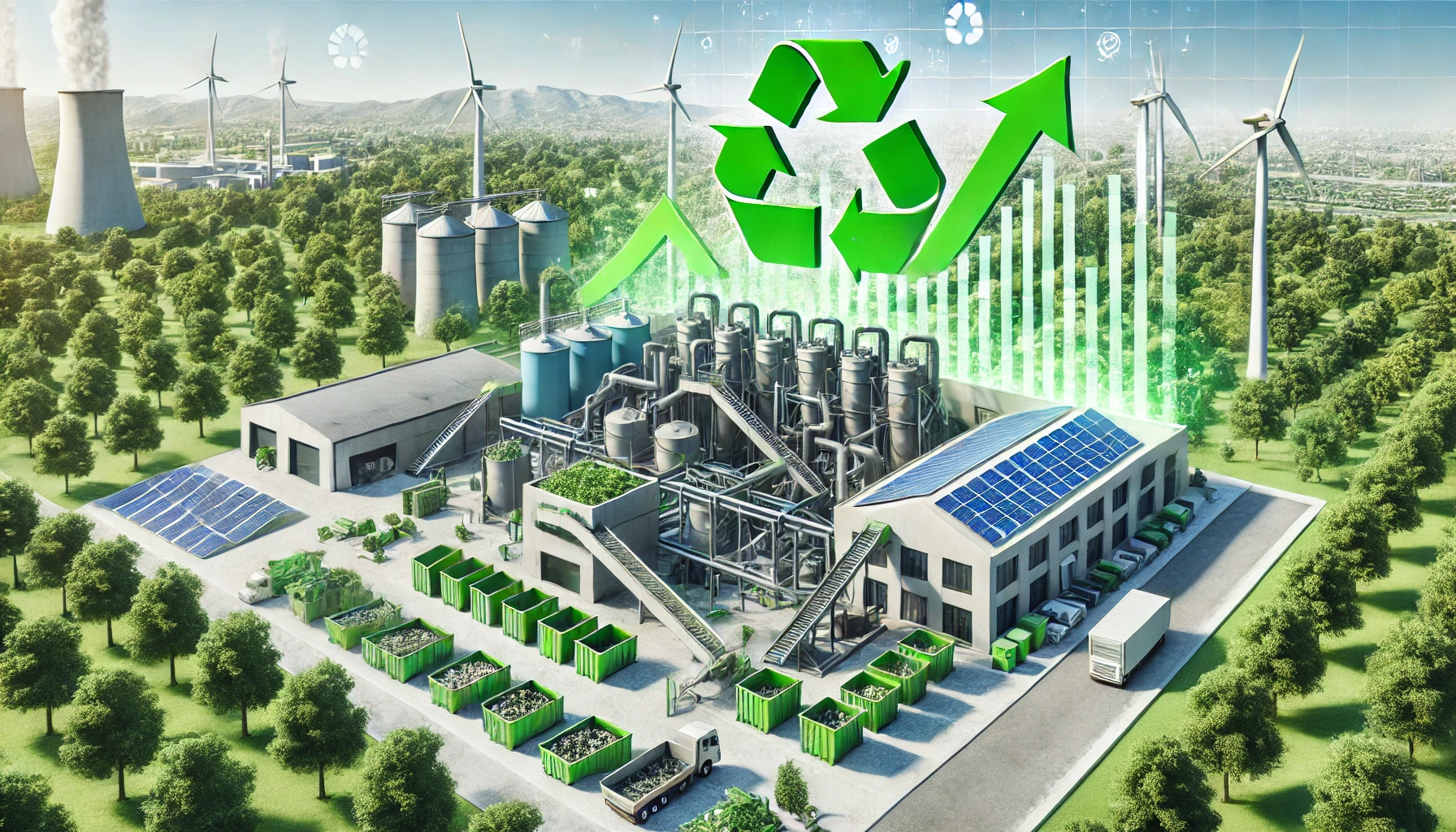 saham pengelolaan sampah