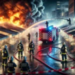 Kios Pasar Cikarang Kebakaran Hebat Puluhan Lapak Hangus dan Pedagang Berjuang Selamatkan Dagangan