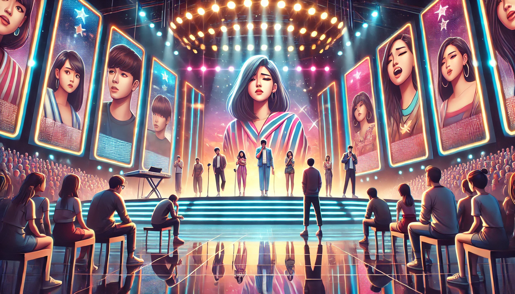 d academy 7 tadi malam yang tersenggol