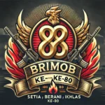 Logo Hut Brimob 2025 Dengan Filosofi Pengabdian Modern Yang Menggambarkan Transformasi Besar Brimob Dalam Menjaga Keamanan Nasional