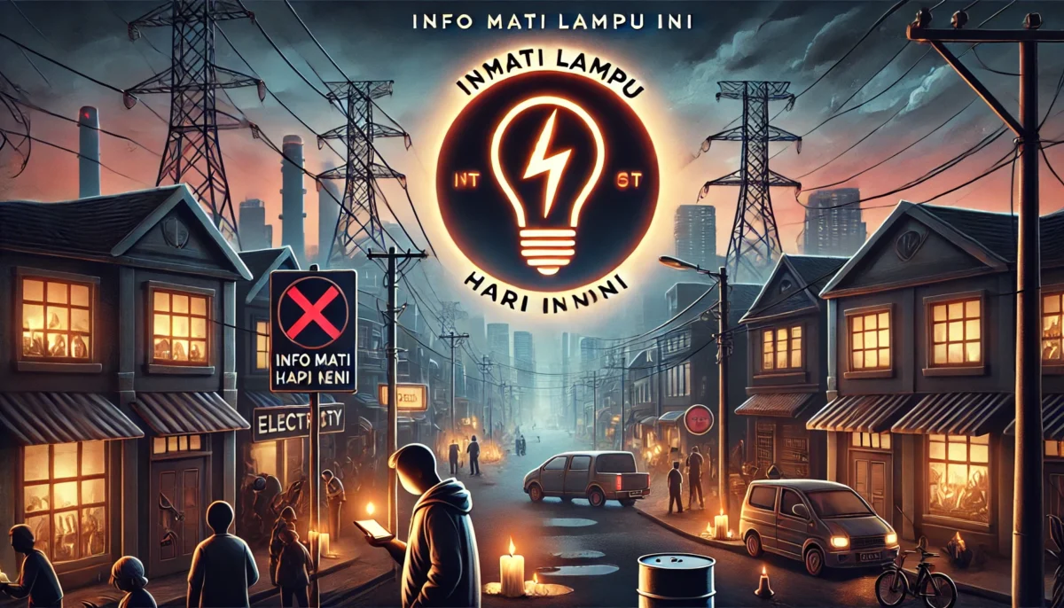 Info Mati Lampu Hari Ini: Update Jadwal Pemadaman Listrik Bergilir, Penyebab Gangguan, dan Daftar Wilayah Terdampak Terbaru