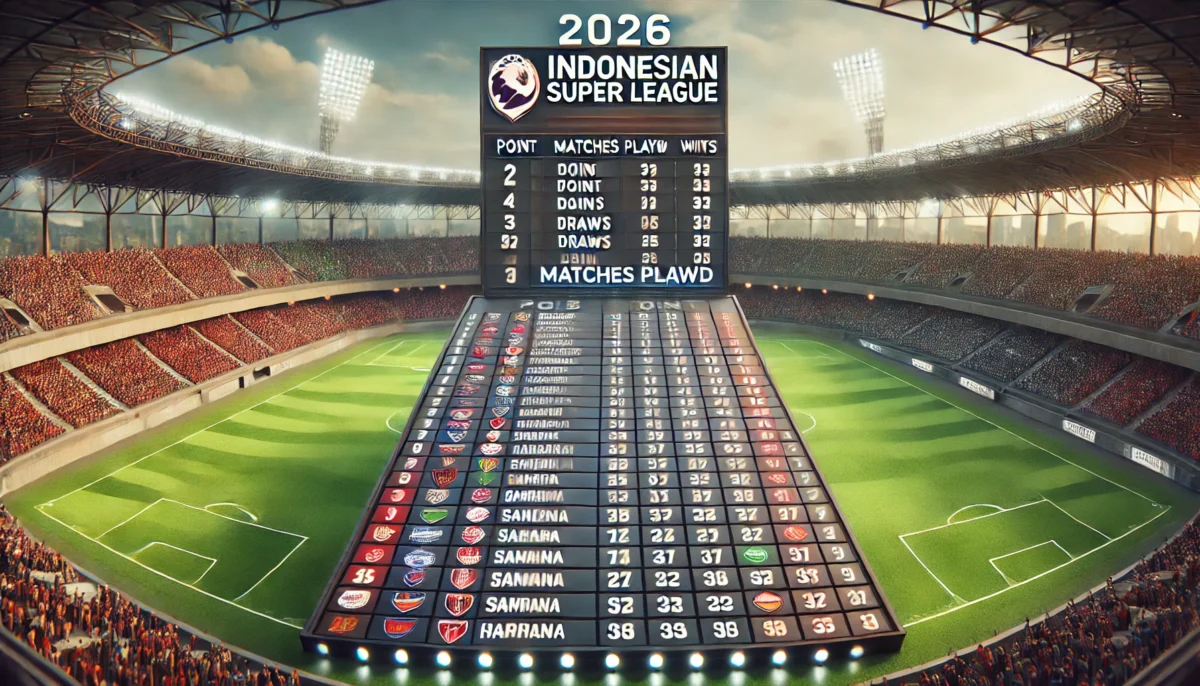 Klasemen Liga Super 2026 Terbaru Lengkap Dengan Perubahan Peringkat Dan Persaingan Ketat Klub Papan Atas