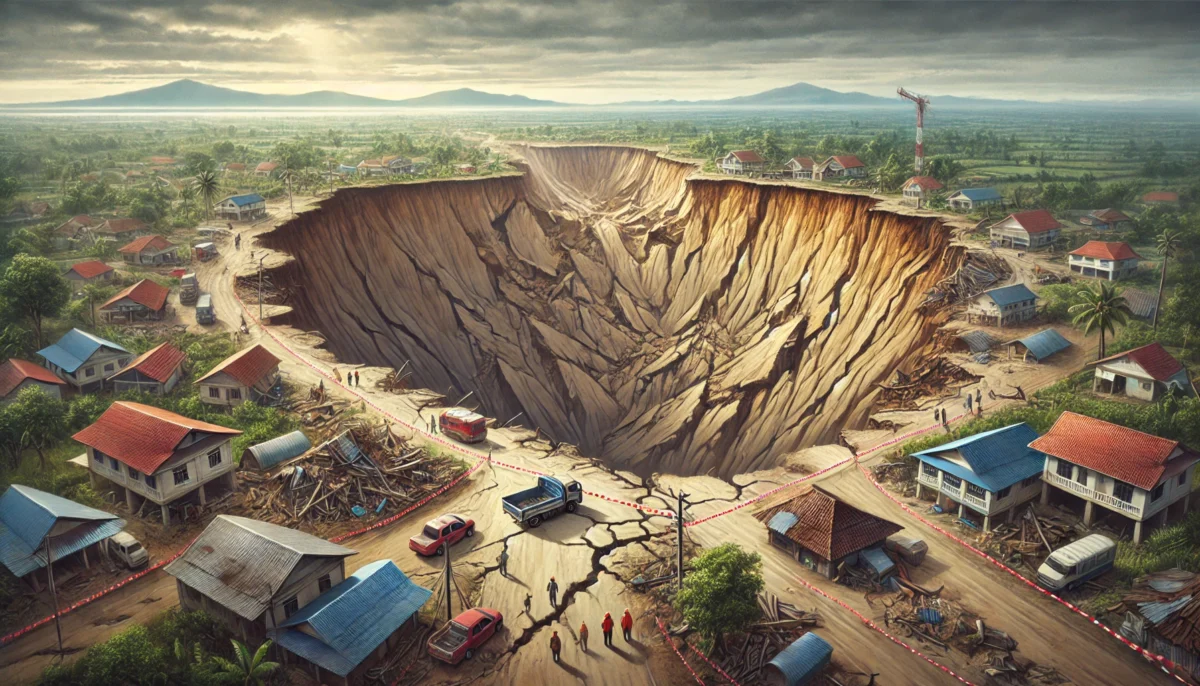 Lubang Raksasa di Aceh Tengah Semakin Besar Picu Kekhawatiran Warga dan Ancaman Infrastruktur