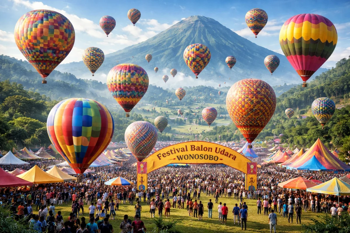 festival balon udara wonosobo