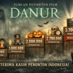 jumlah penonton film danur