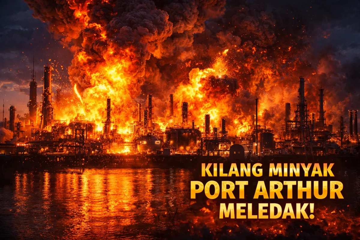 kilang minyak port arthur