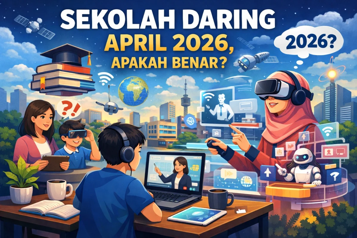 sekolah daring april 2026 apakah benar