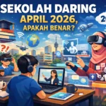 sekolah daring april 2026 apakah benar