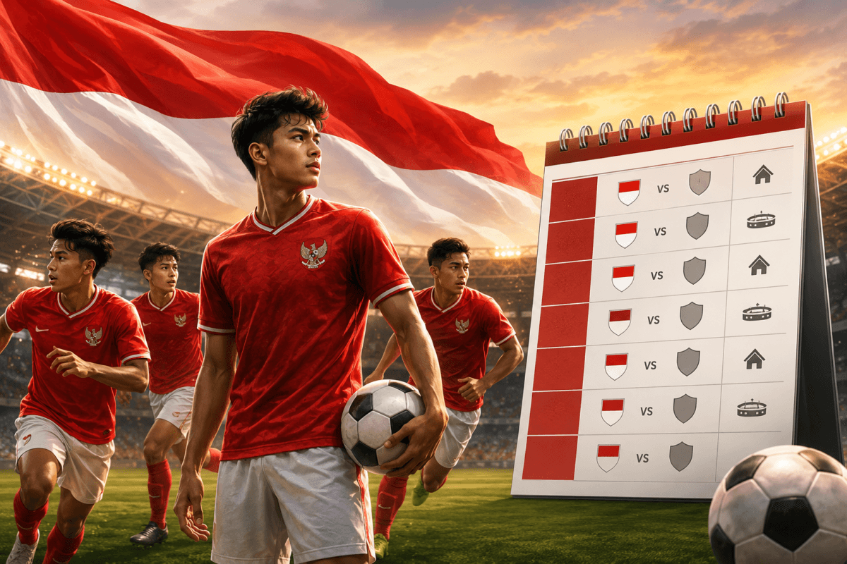 Jadwal Timnas Sepak Bola U19 Indonesia 2026 Lengkap Update Terbaru Garuda Muda Menuju Piala AFF