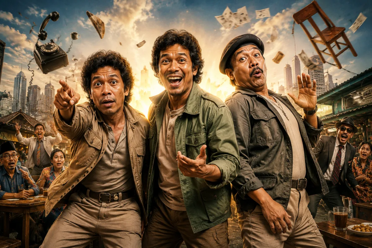 Sinopsis Warkop Dki Viral Dong Kisah Komedi Horor Unik Bikin Ketawa Sekaligus Tegang