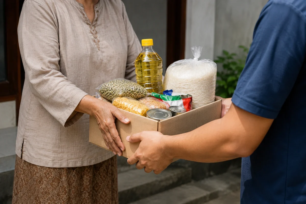 bukti dtsen untuk pkh atau bantuan sembako