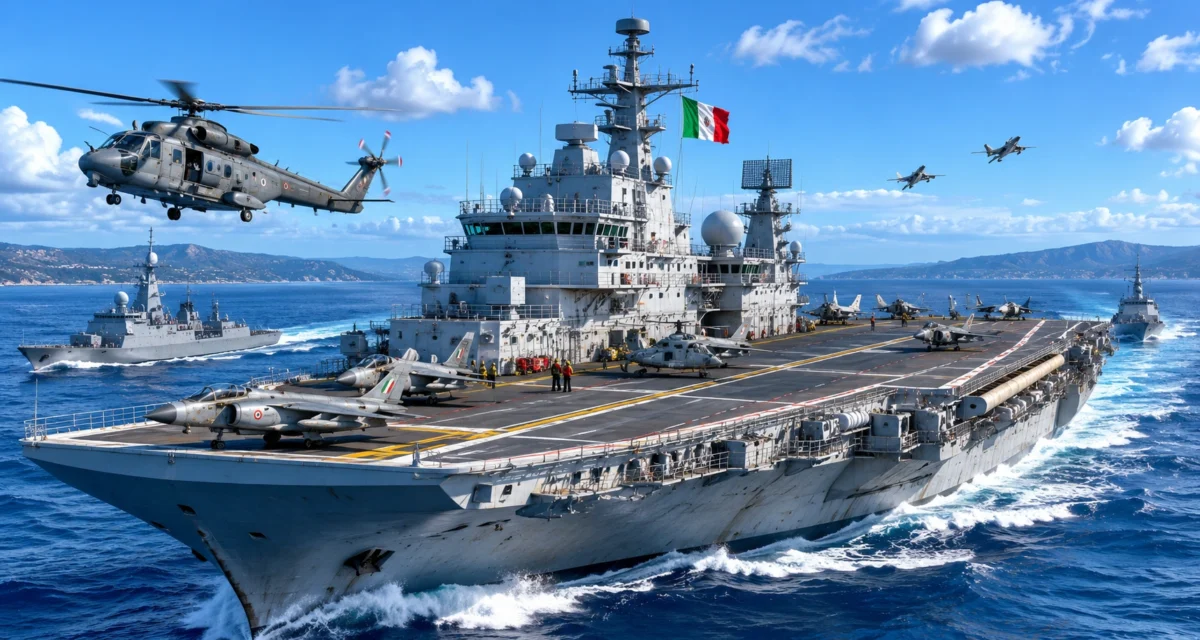 kapal induk italia giuseppe garibaldi