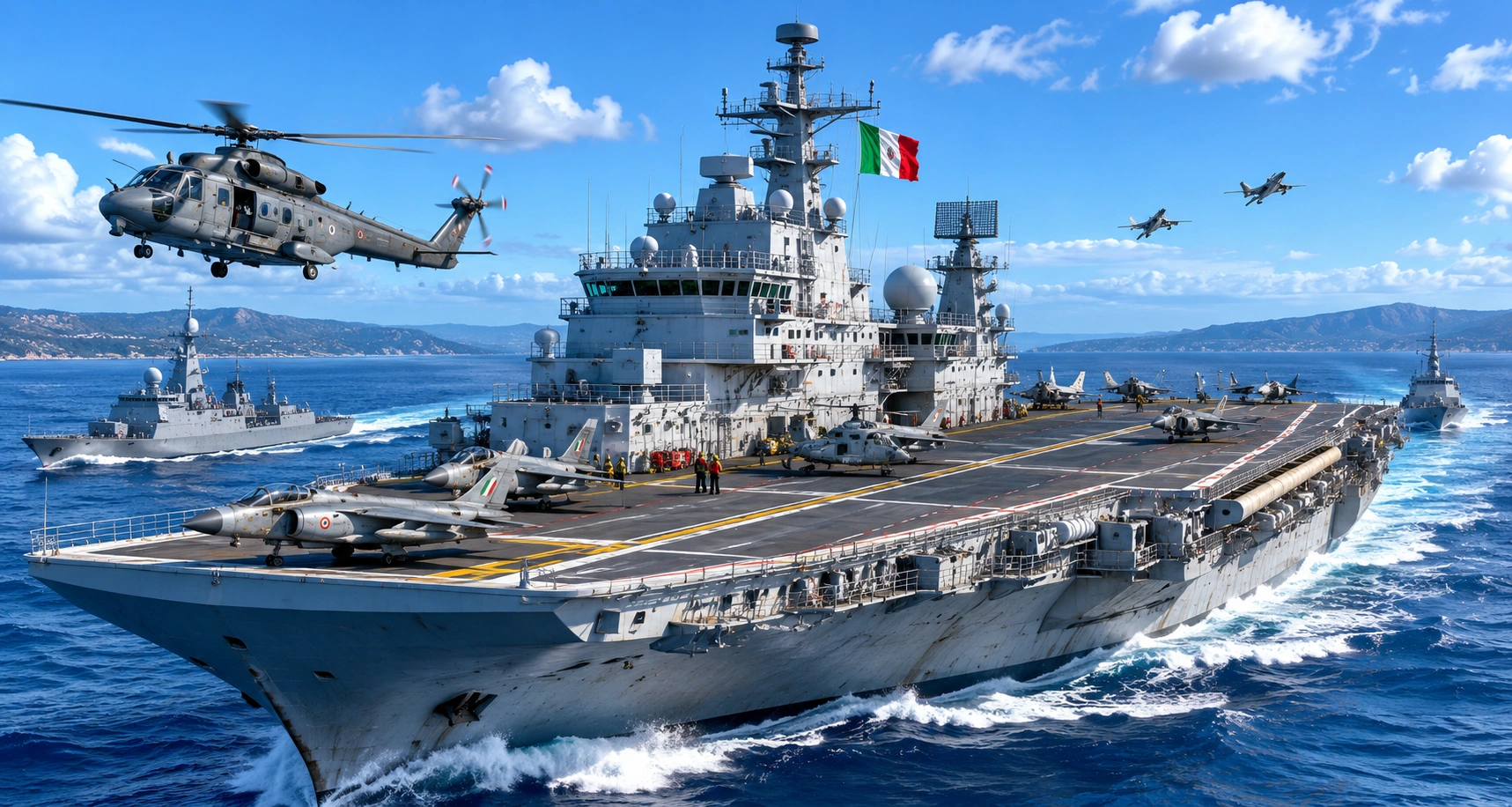 kapal induk italia giuseppe garibaldi