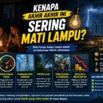 kenapa akhir akhir ini sering mati lampu