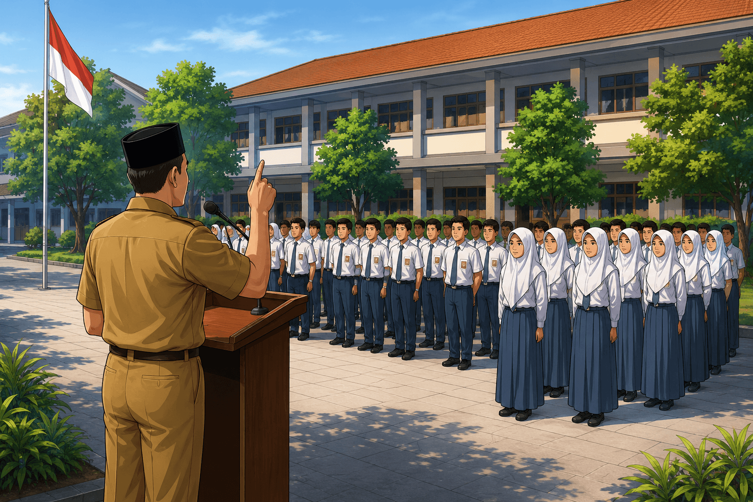Amanat Pembina Upacara Tahun Ajaran Baru