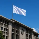Bendera Putih Di Gedung Bi