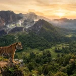 harimau gunung papandayan garut