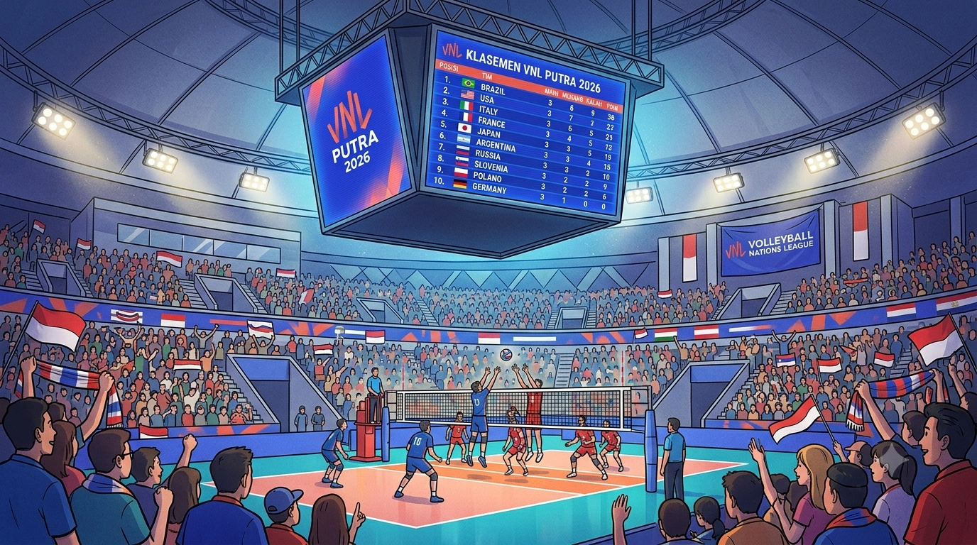 klasemen vnl putra 2026