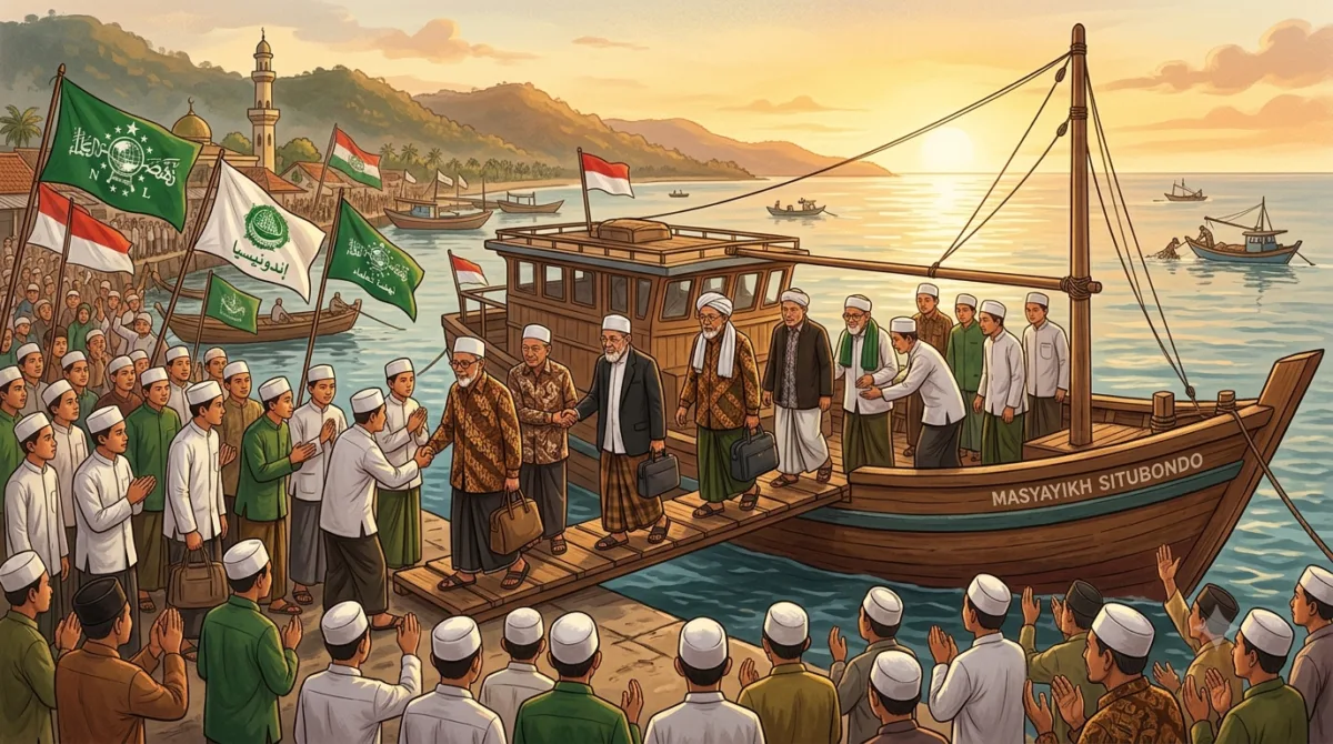 live haul masyayikh situbondo