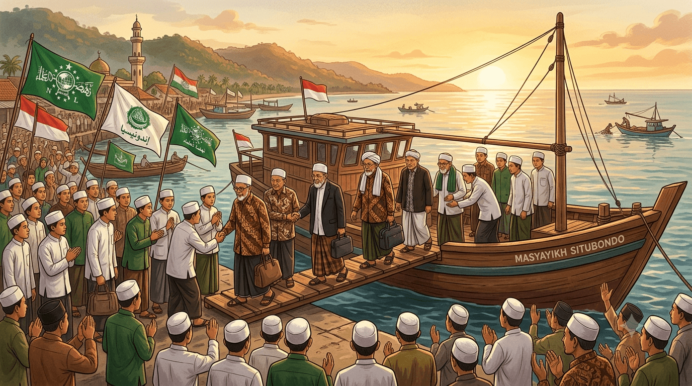live haul masyayikh situbondo