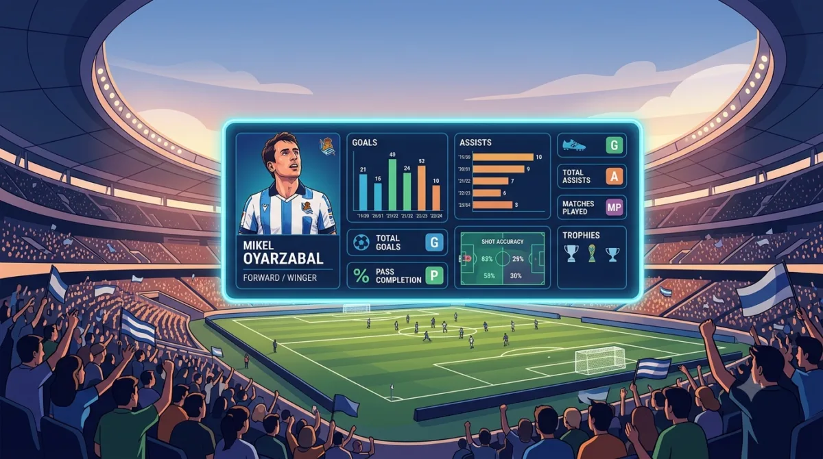 statistik mikel oyarzabal
