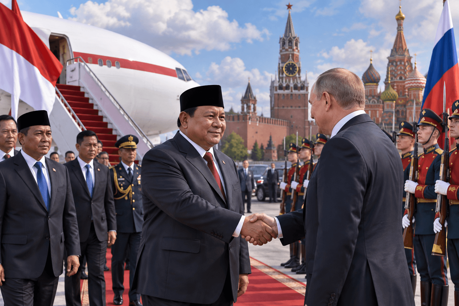 Presiden Prabowo Ke Rusia