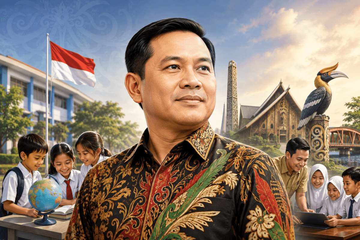 Reza Prabowo Kadisdik Kalteng
